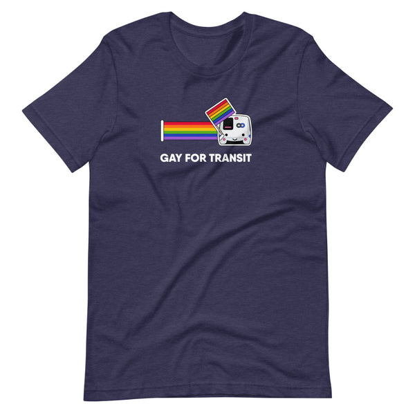 Gay for Transit Shirt: BART – Unisex