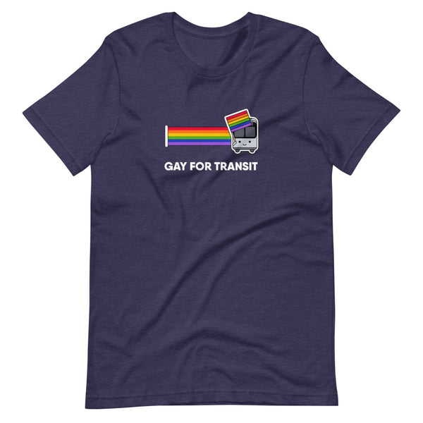 Gay for Transit: Bus Shirt – Unisex