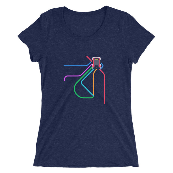 Muni Metro 2021 Map Shirt – Women's