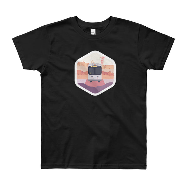 (8yrs – 12yrs) Happy Bus Hexagon Shirt