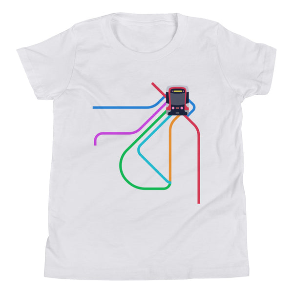 (8yrs – 12yrs) Muni Metro Map 2021 Shirt