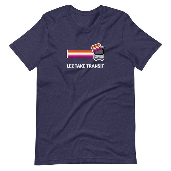 Lez Take Transit Shirt: Bus – Unisex