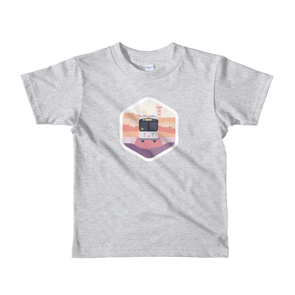 (2yrs – 6yrs) Happy Bus Hexagon Shirt