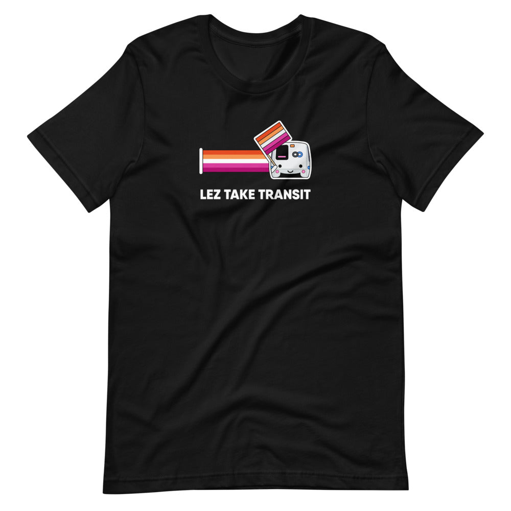 Lez Take Transit Shirt: BART – Unisex
