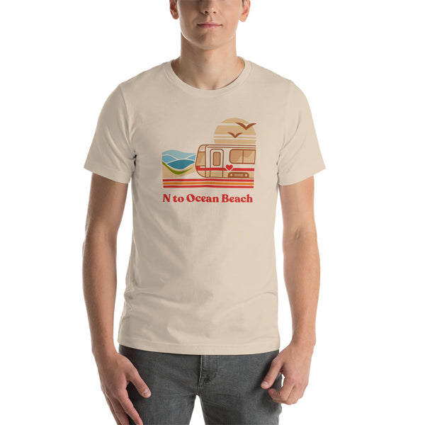 N to Ocean Beach Shirt – Unisex