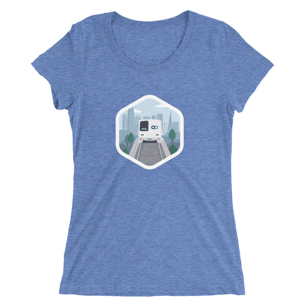 Happy BART Hexagon Shirt – Women's Fit