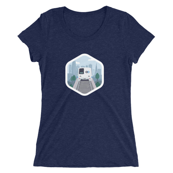 Happy BART Hexagon Shirt – Women's Fit