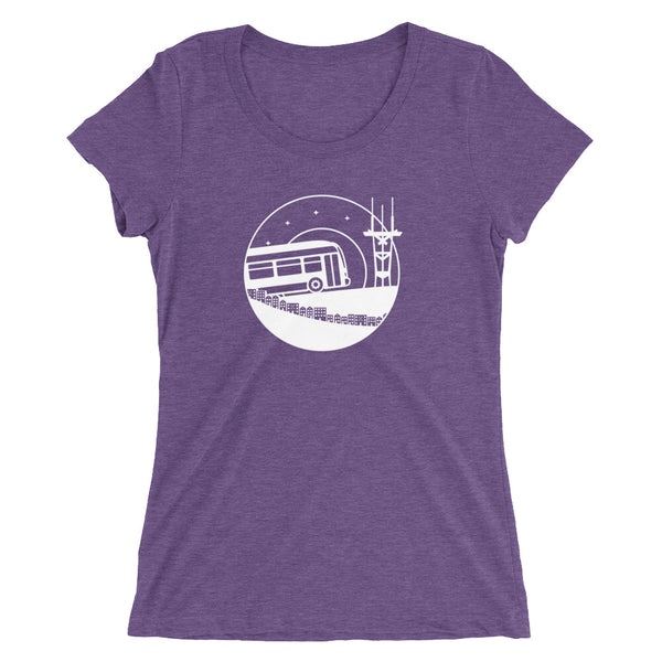 Bus + Sutro Tower Shirt – Women's Fit