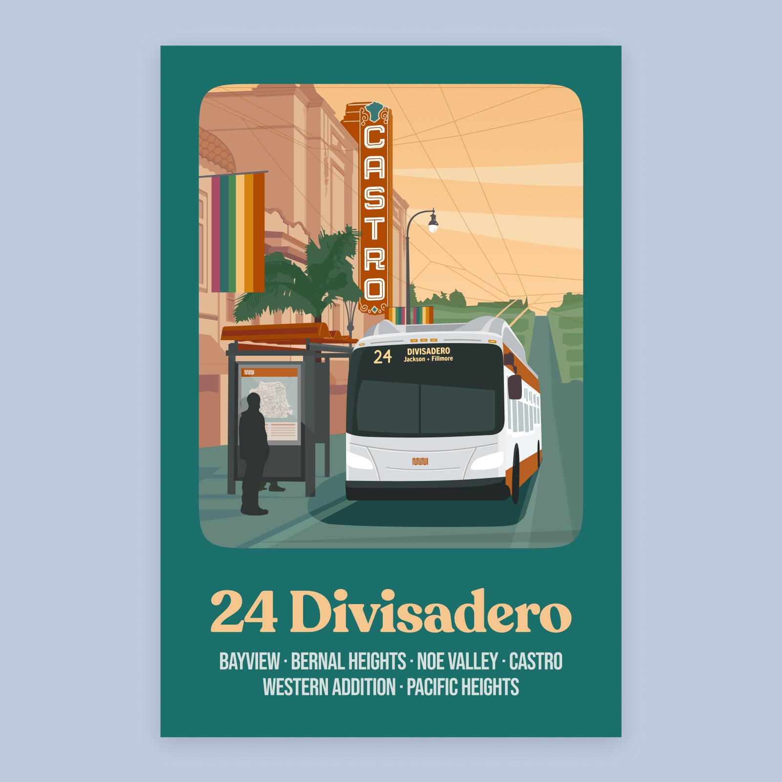 24 Divisadero Print