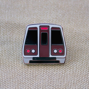 DC Metro Enamel Pin