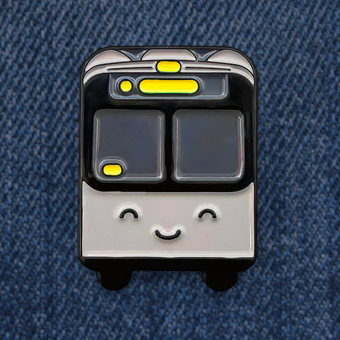 Happy Bus Pin