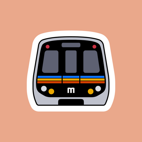 MARTA Train Sticker