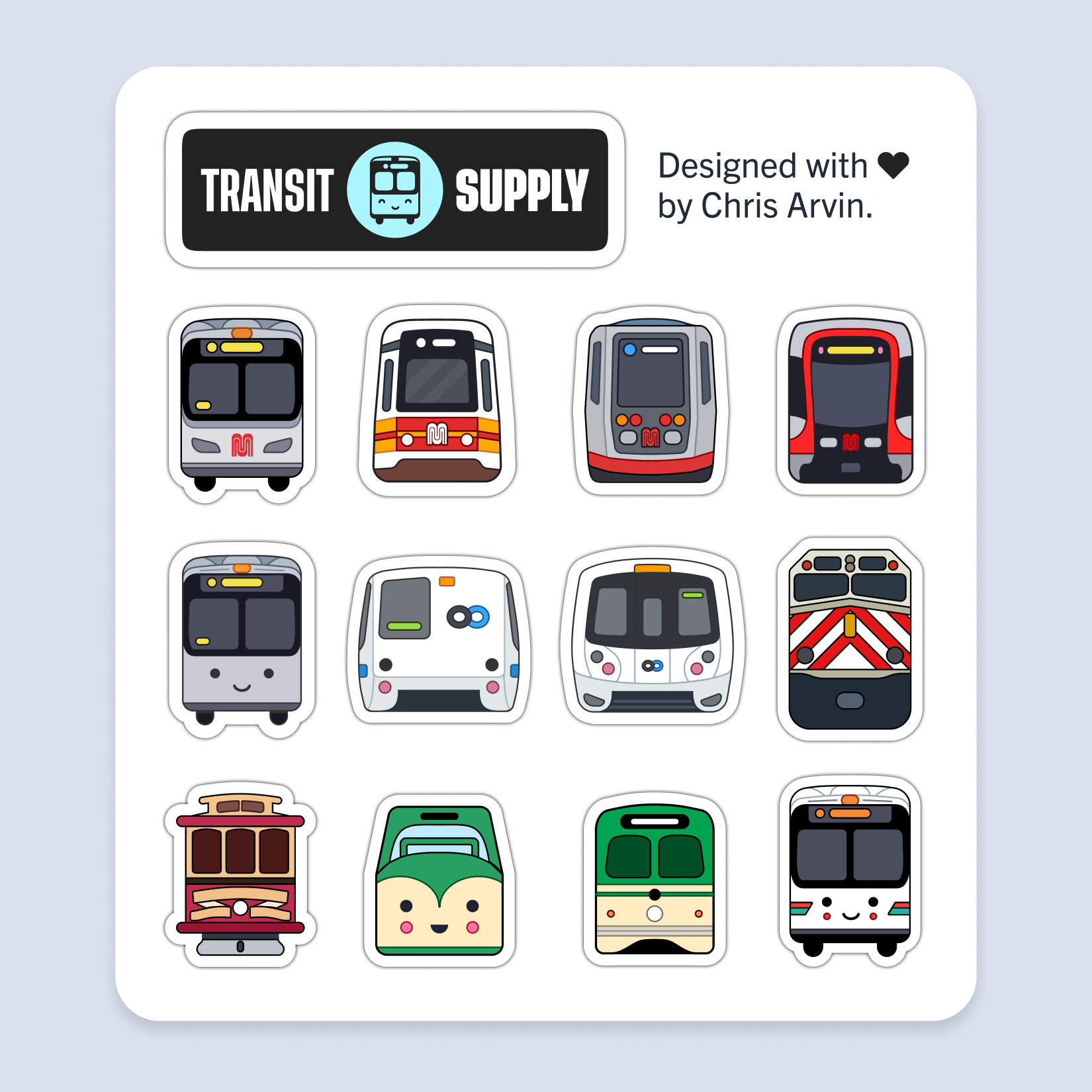 Magnet Sheet: Bay Area Transit