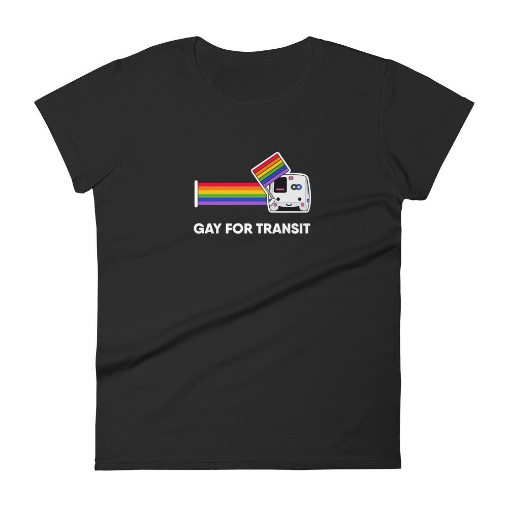 Gay for Transit Shirt: BART – Women's