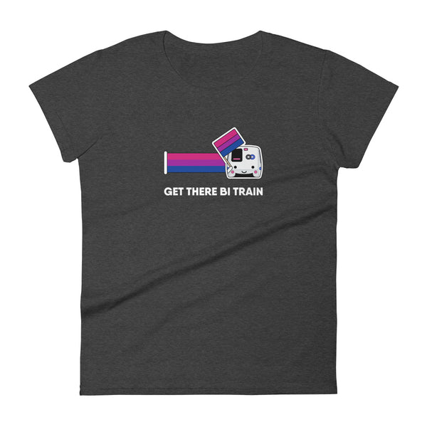 Get There Bi Train Shirt: BART – Women's