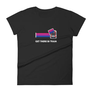 Get There Bi Train Shirt: Muni Metro – Women's