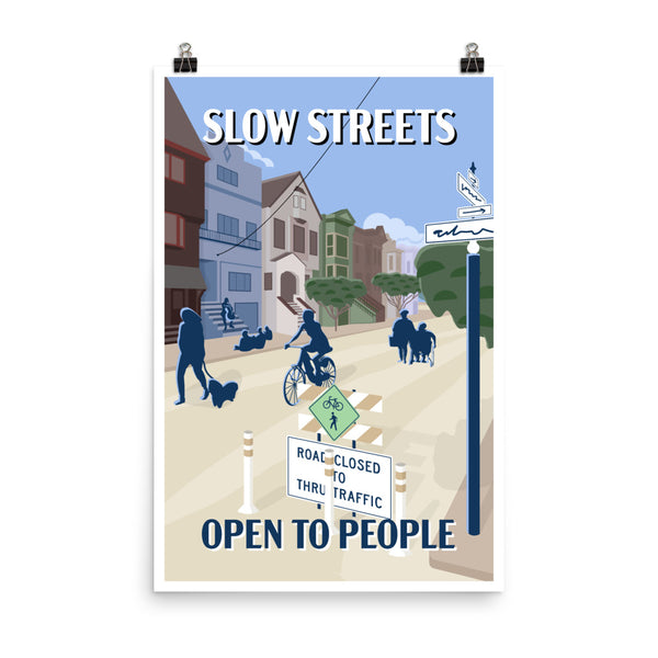 Slow Streets Print