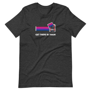 Get There Bi Train Shirt: Muni Metro – Unisex