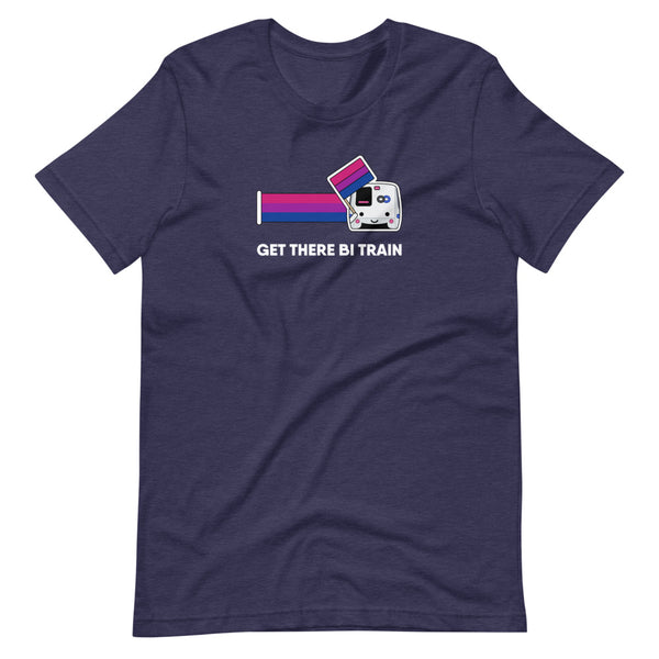 Get There Bi Train Shirt: BART – Unisex