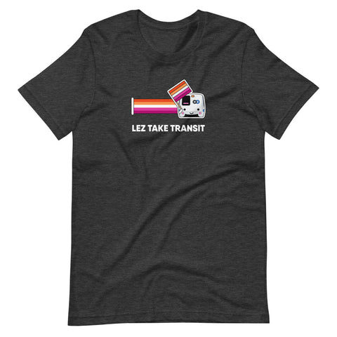 Lez Take Transit Shirt: BART – Unisex