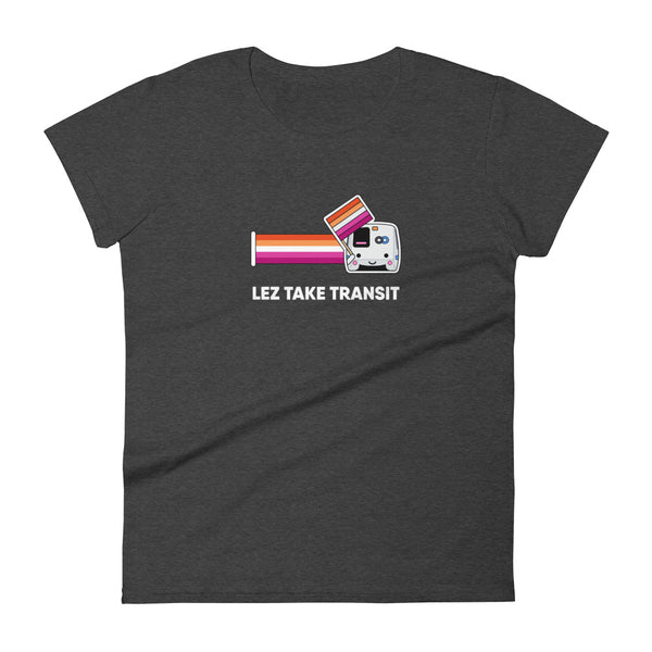 Lez Take Transit Shirt: BART – Women's