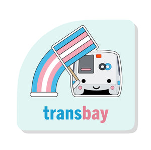 Transbay Sticker: BART