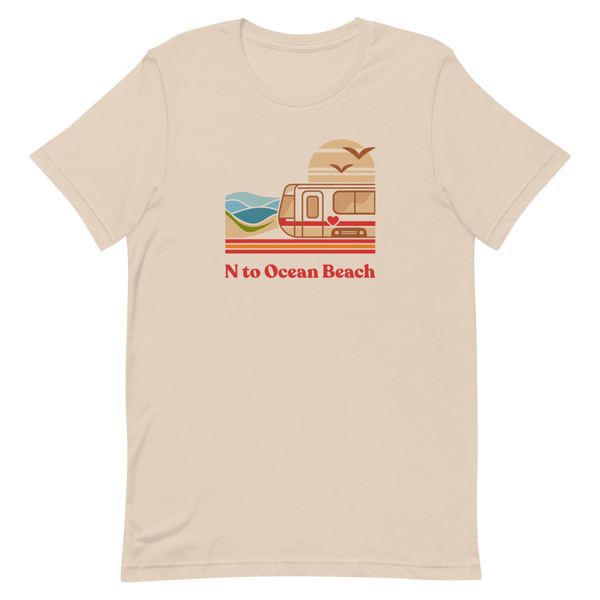 N to Ocean Beach Shirt – Unisex