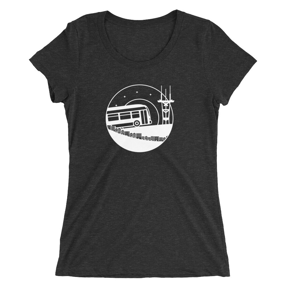 Bus + Sutro Tower Shirt – Women's Fit