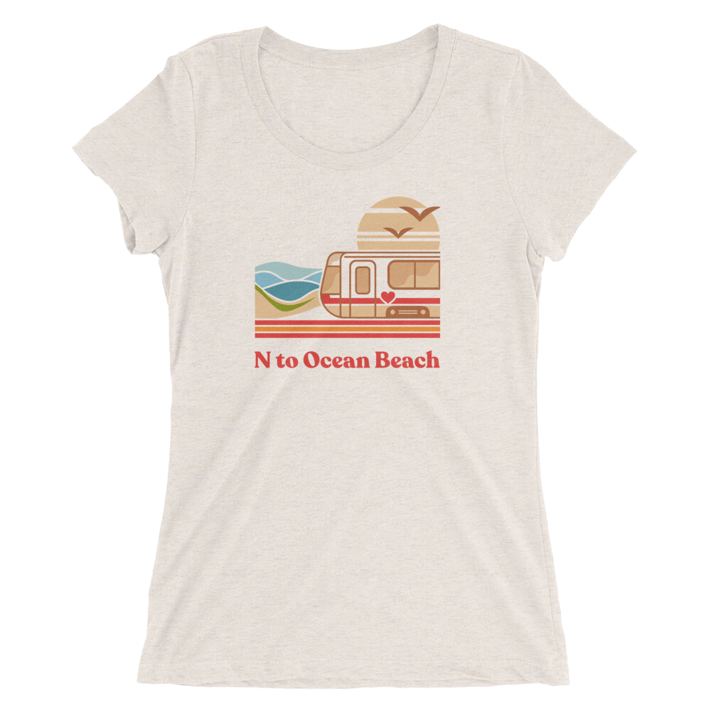 N to Ocean Beach Shirt – Women's Fit